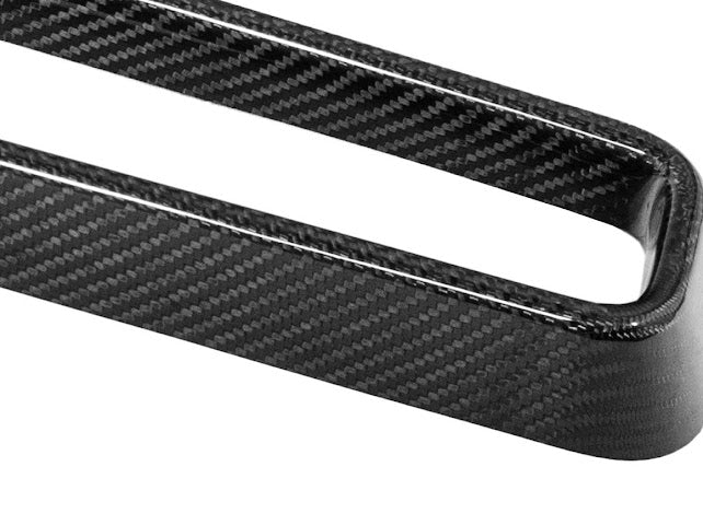 15-23 CHALLENGER CARBON FIBER HEADLIGHT TRIM COVER W/ FRONT GRILLE INSERT
